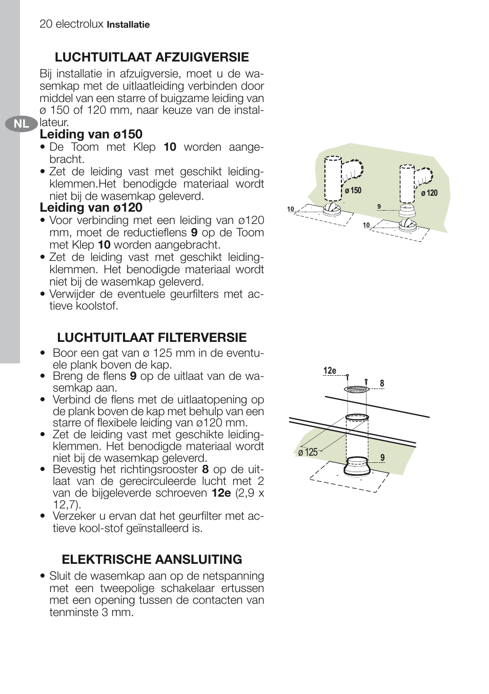 Electrolux EFG60750X User Manual | Page 20 / 62