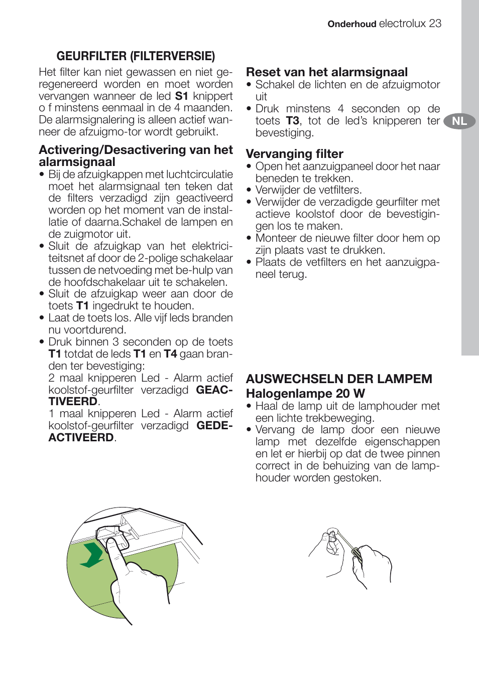 Electrolux EFG60750X User Manual | Page 23 / 62