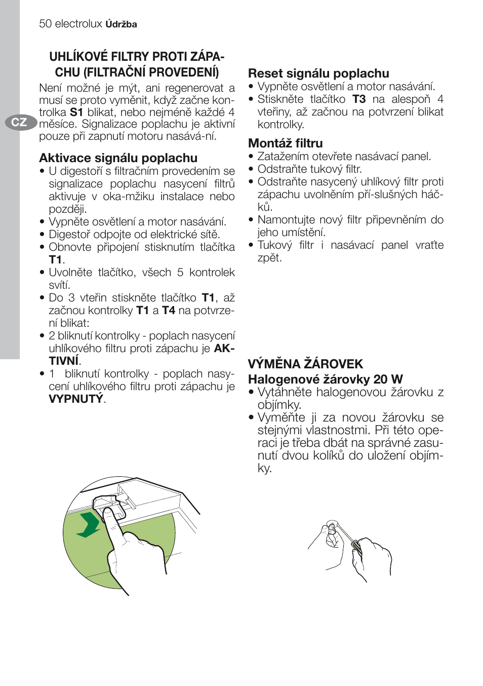 Electrolux EFG60750X User Manual | Page 50 / 62