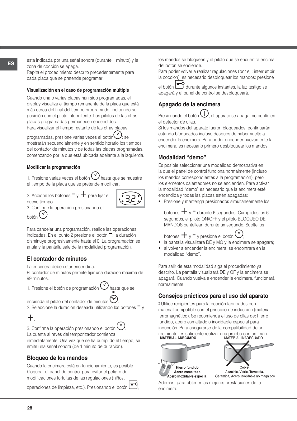 Hotpoint Ariston KIC 644 C User Manual | Page 28 / 84