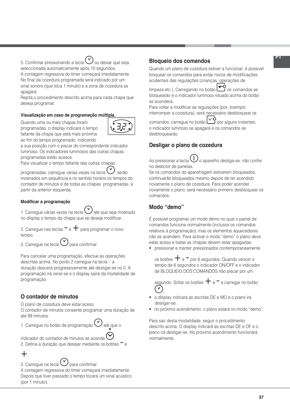 Hotpoint Ariston KIC 644 C User Manual | Page 37 / 84