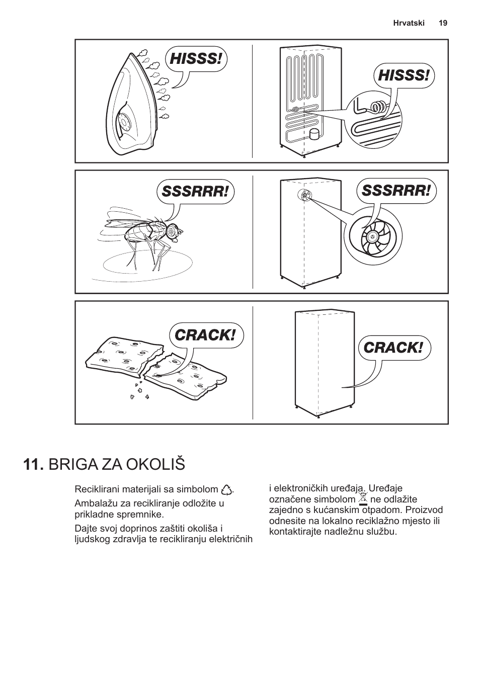 Briga za okoliš | Electrolux EN2401AOX User Manual | Page 19 / 128