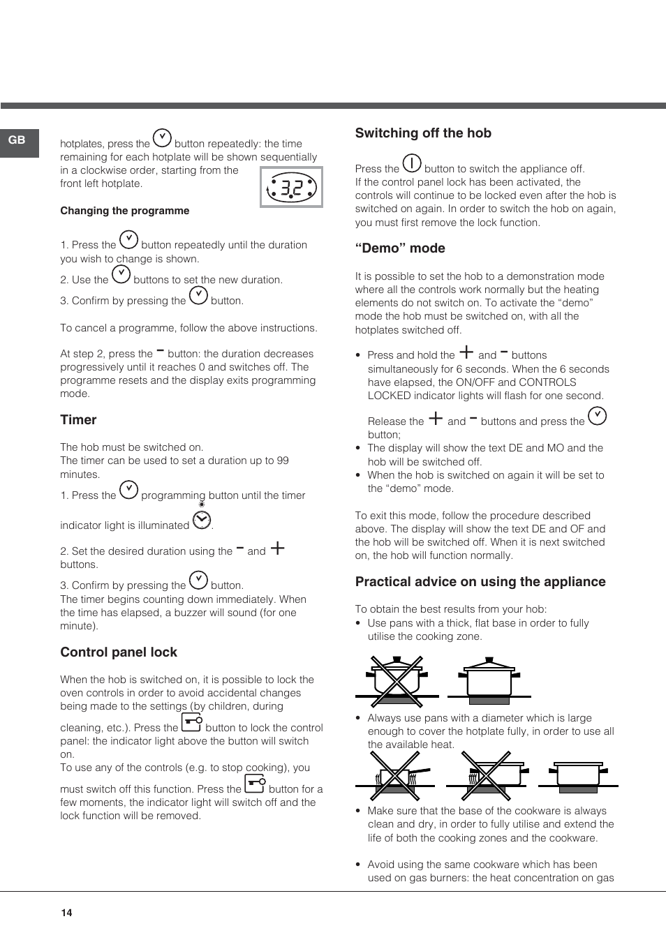 Hotpoint Ariston KRO 642 TO B User Manual | Page 14 / 84