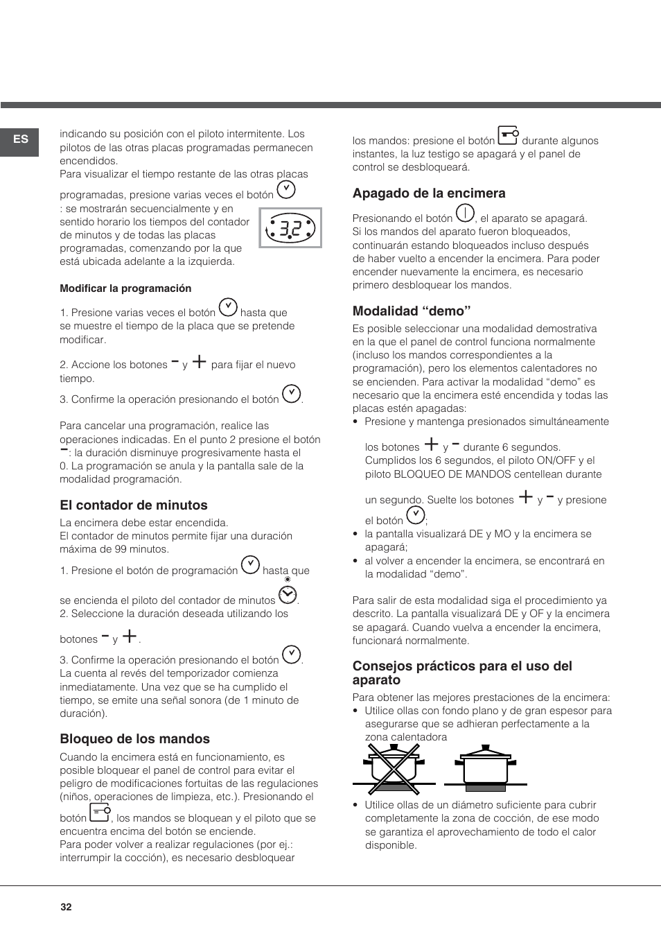 Hotpoint Ariston KRO 642 TO B User Manual | Page 32 / 84