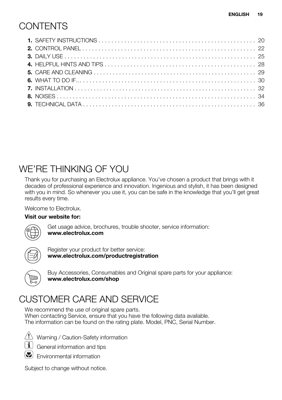 Electrolux ENF4451AOX User Manual | Page 19 / 76