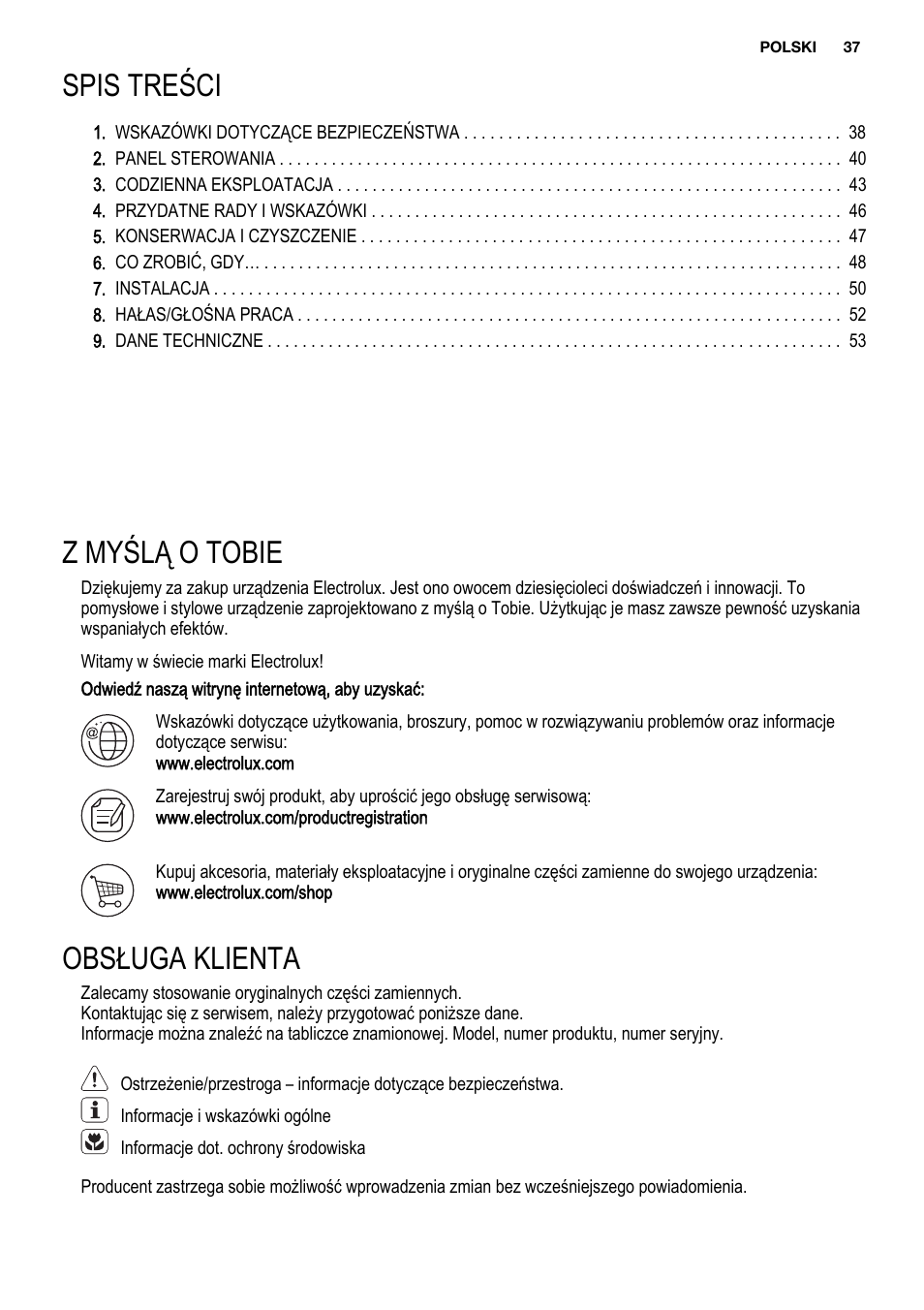 Electrolux ENF4451AOX User Manual | Page 37 / 76