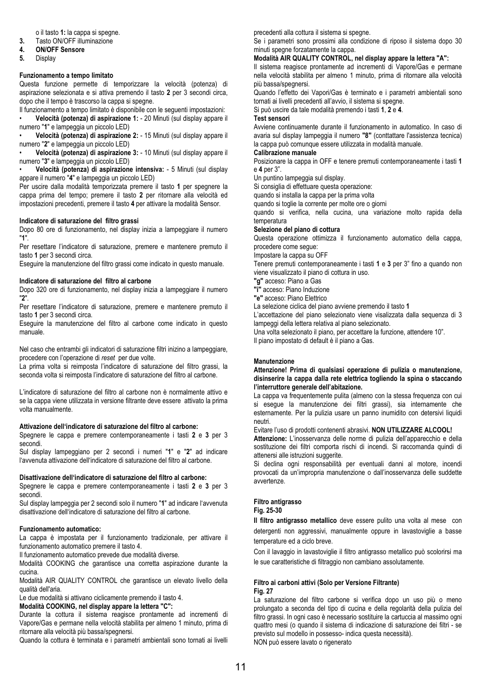 Electrolux EFA90600X User Manual | Page 11 / 84