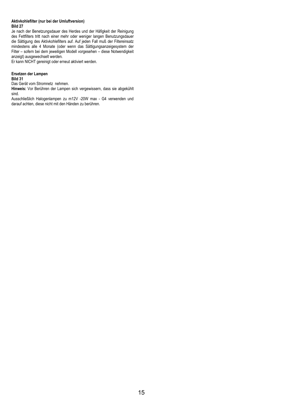 Electrolux EFA90600X User Manual | Page 15 / 84