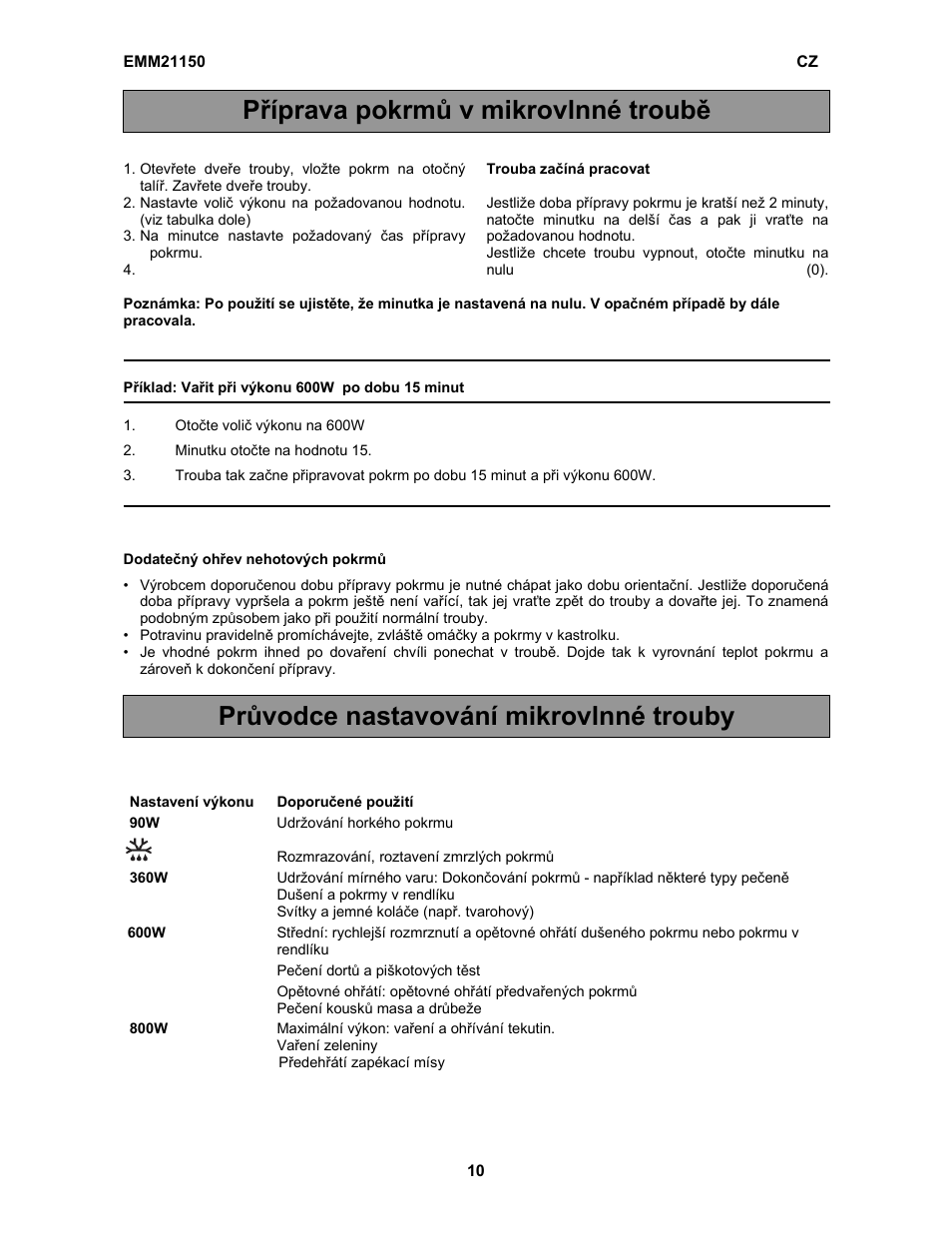 Electrolux EMM21150W User Manual | Page 129 / 180