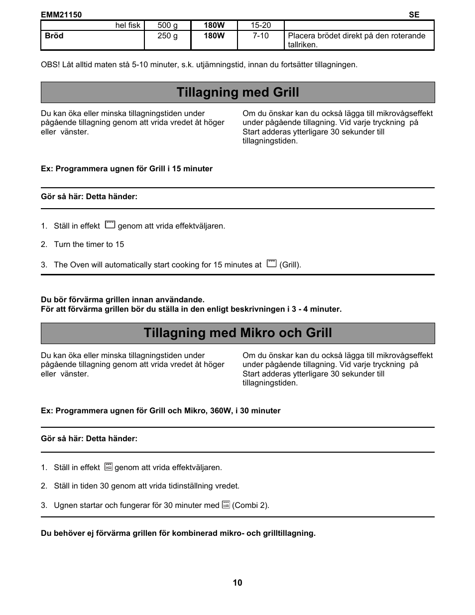 Electrolux EMM21150W User Manual | Page 145 / 180