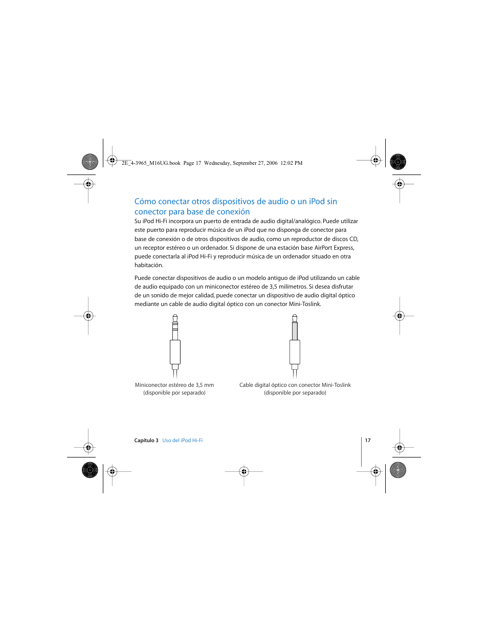 Apple iPod Hi-Fi User Manual | Page 17 / 102