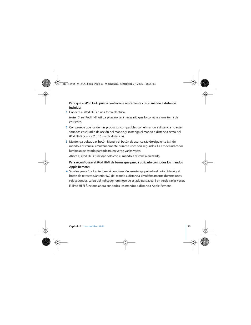 Apple iPod Hi-Fi User Manual | Page 23 / 102