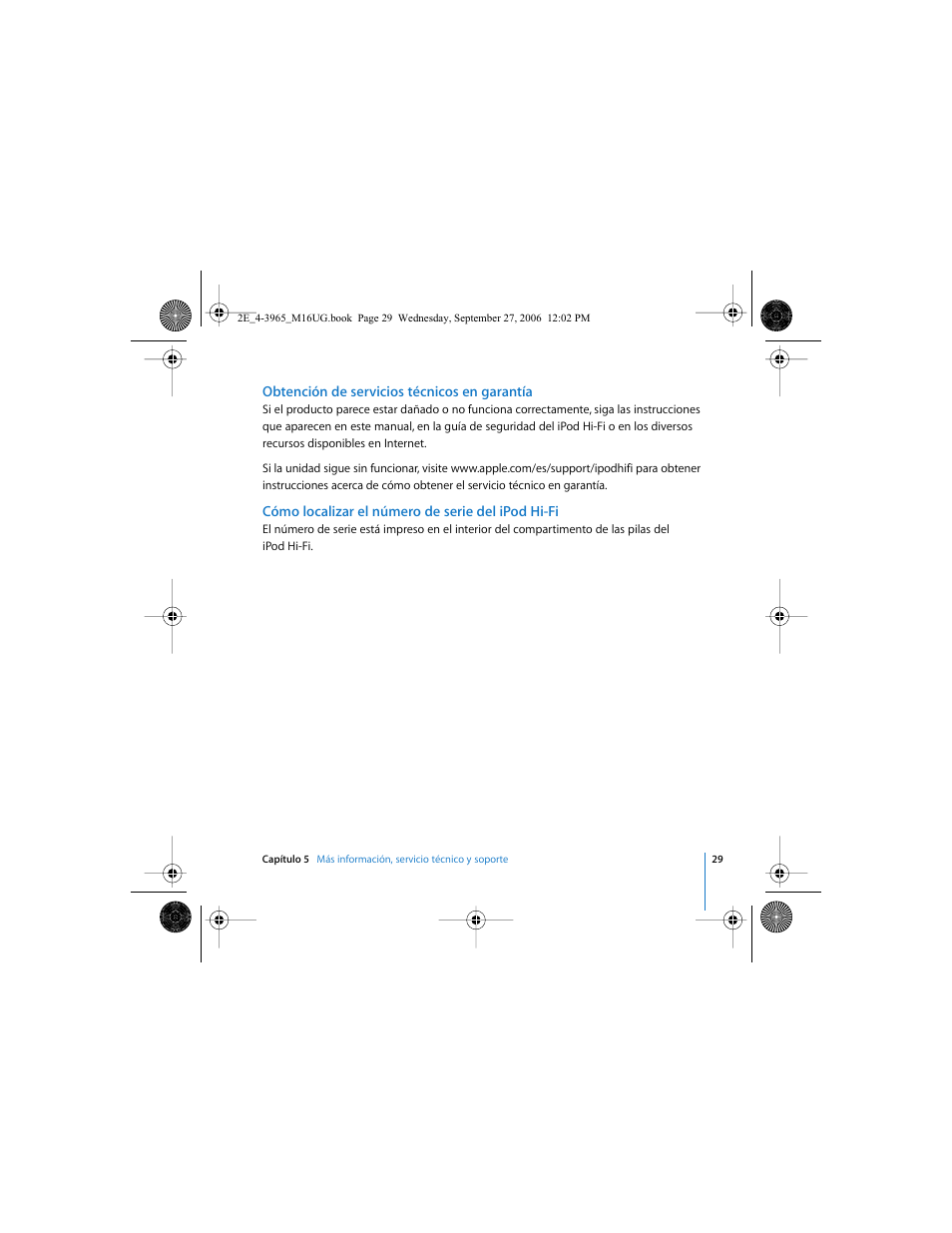 Apple iPod Hi-Fi User Manual | Page 29 / 102