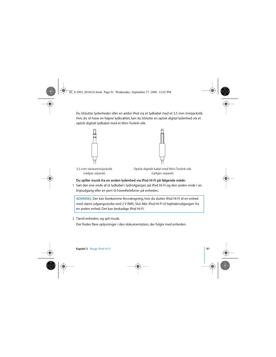 Apple iPod Hi-Fi User Manual | Page 91 / 102
