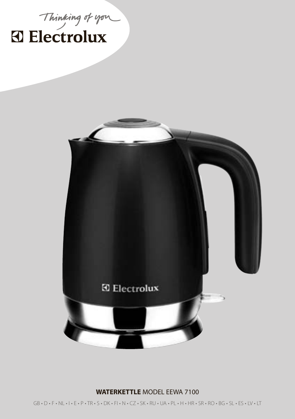Electrolux EEWA7100R User Manual | 60 pages