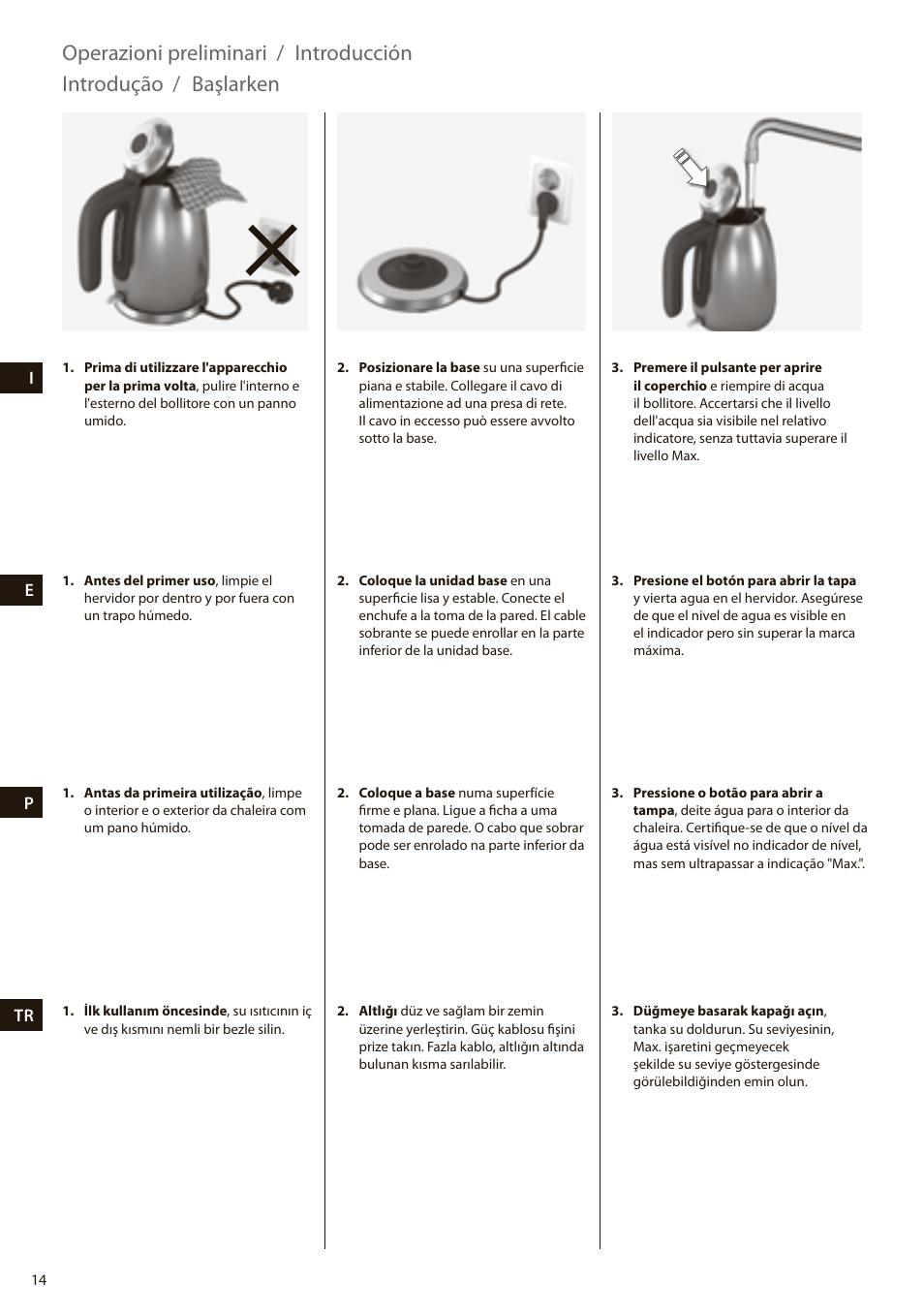 Electrolux EEWA7100R User Manual | Page 14 / 60