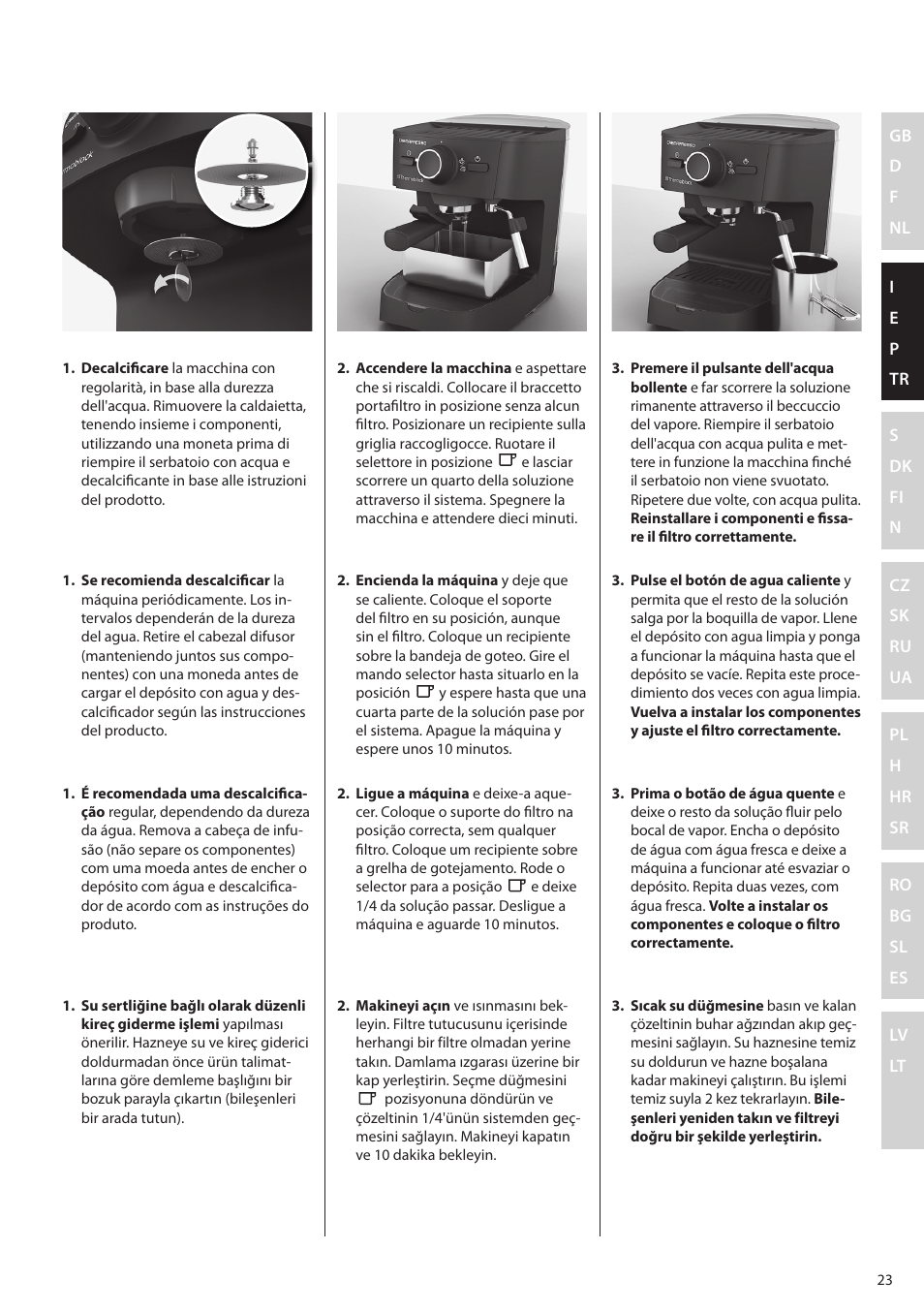 Electrolux EEA255 User Manual | Page 23 / 88