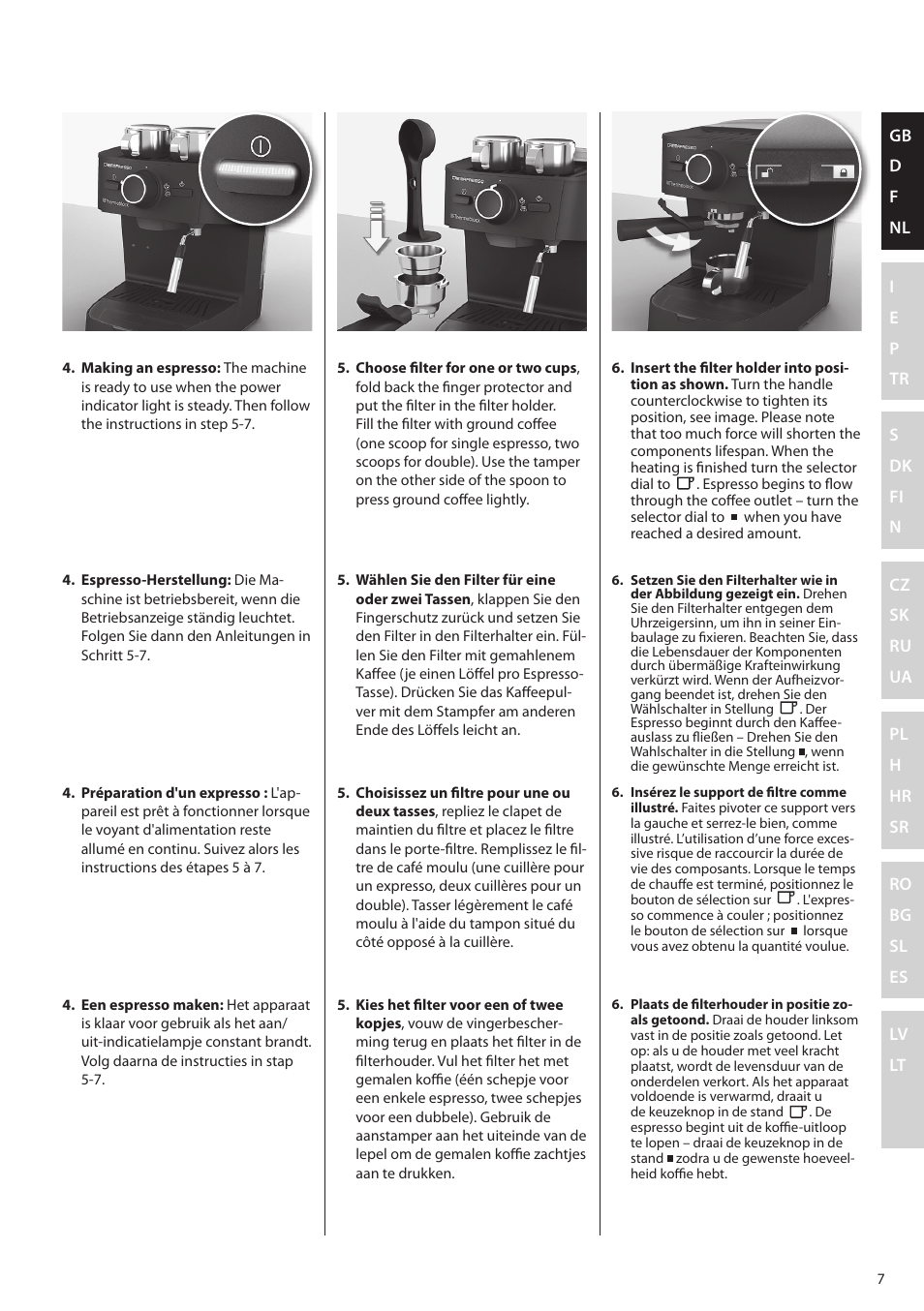 Electrolux EEA255 User Manual | Page 7 / 88