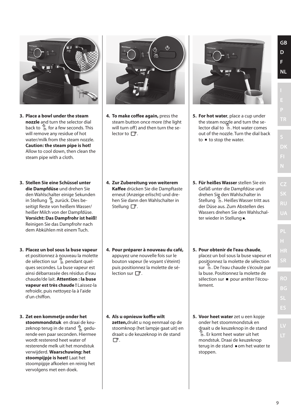 Electrolux EEA255 User Manual | Page 9 / 88