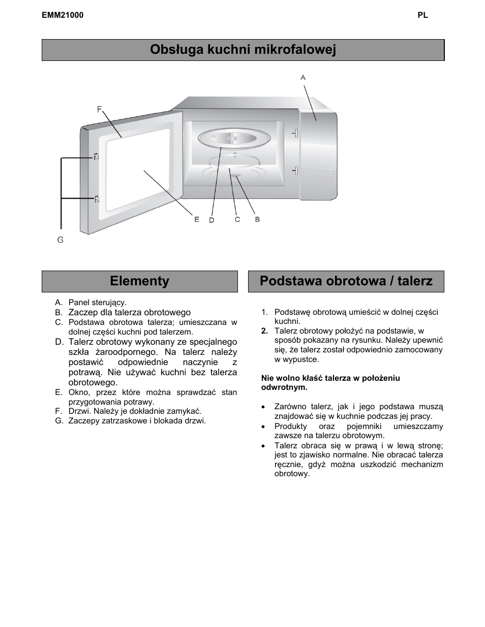 Electrolux EMM21000W User Manual | Page 104 / 180