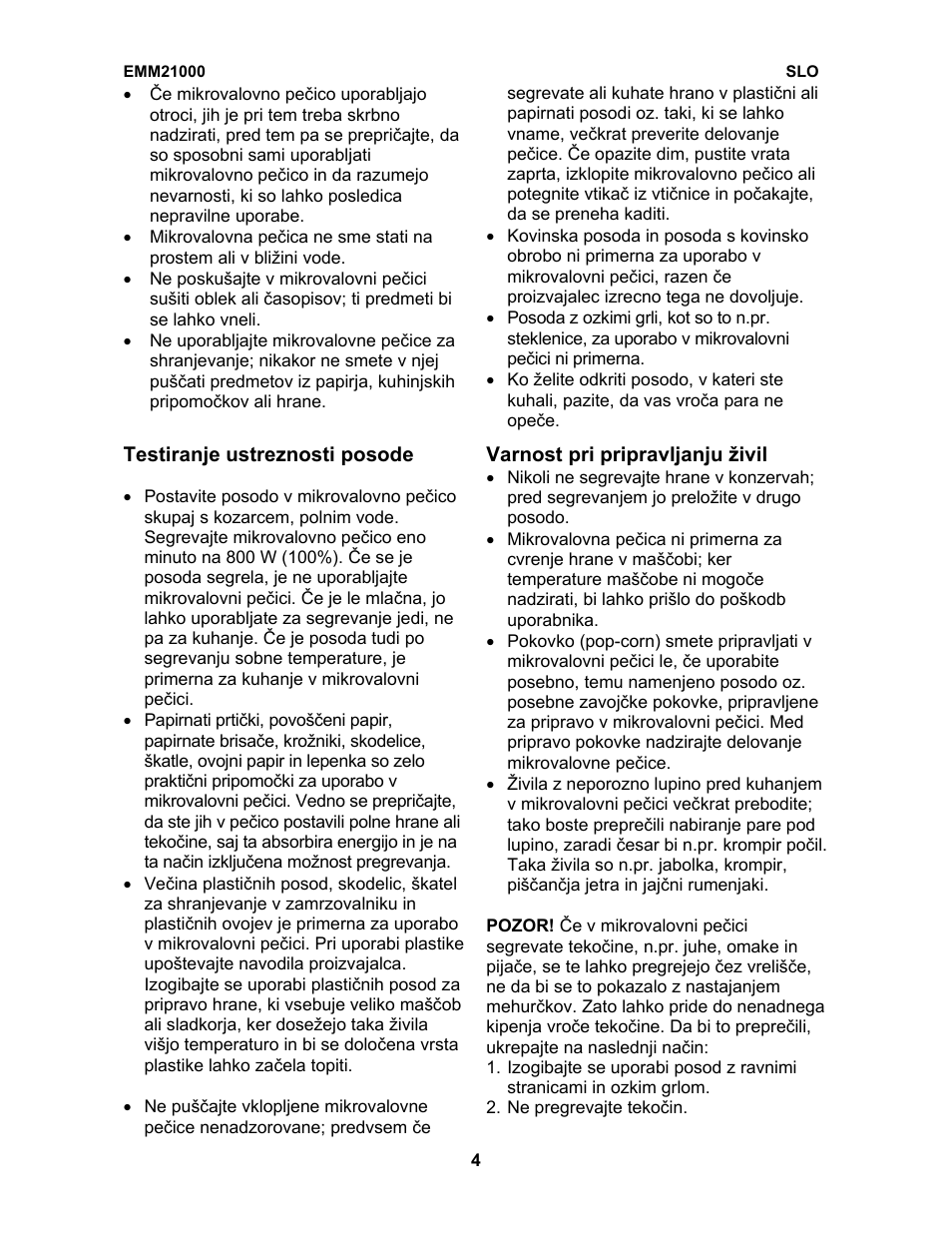 Electrolux EMM21000W User Manual | Page 151 / 180