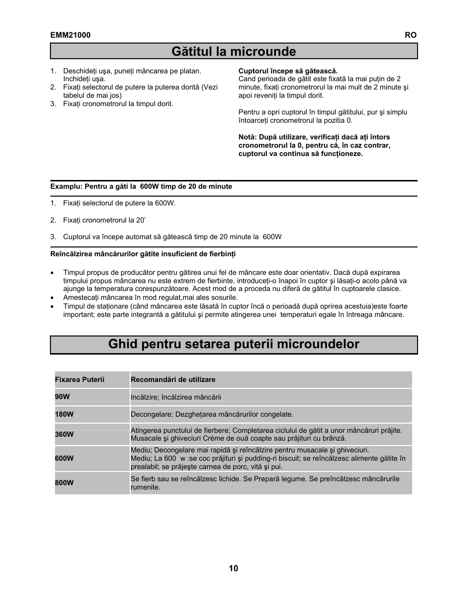 Electrolux EMM21000W User Manual | Page 92 / 180