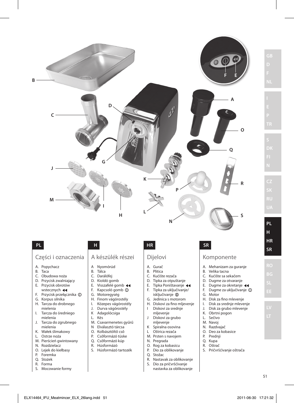 Electrolux EMM1000 User Manual | Page 51 / 88