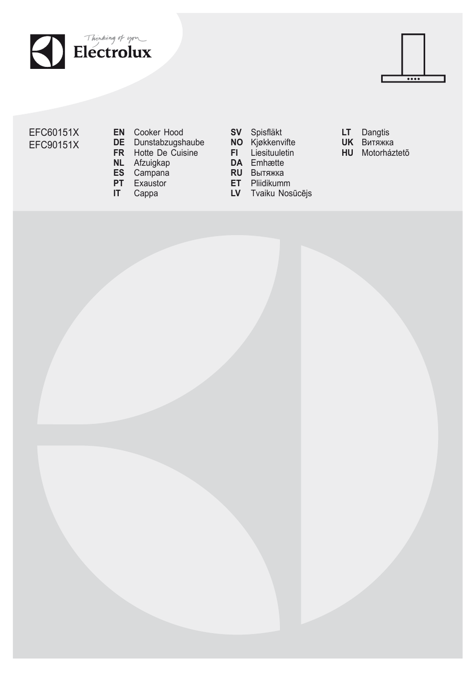 Electrolux EFC60151X User Manual | 56 pages