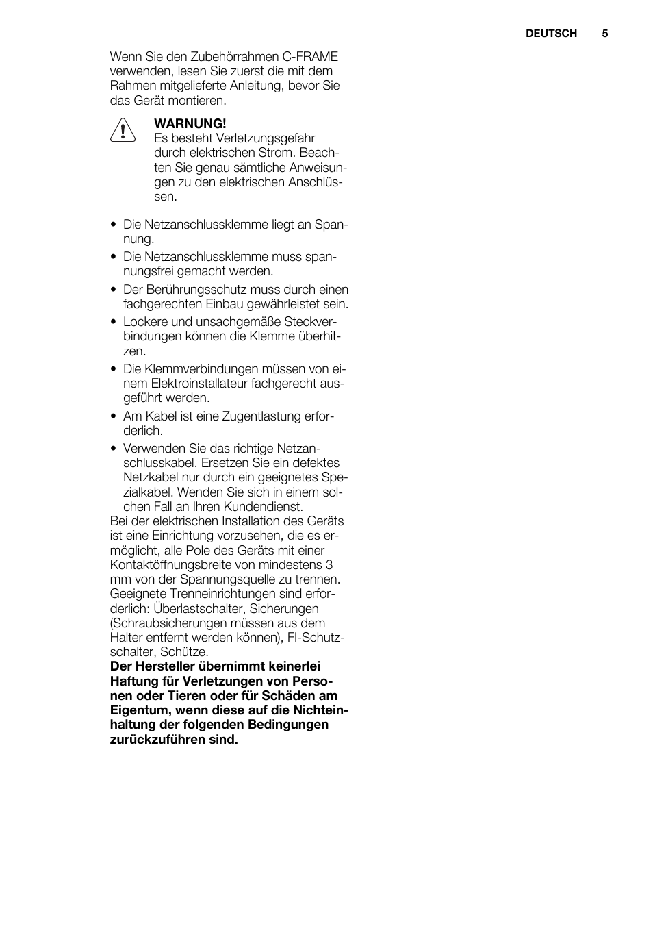 Electrolux EQG4120BOG User Manual | Page 5 / 64