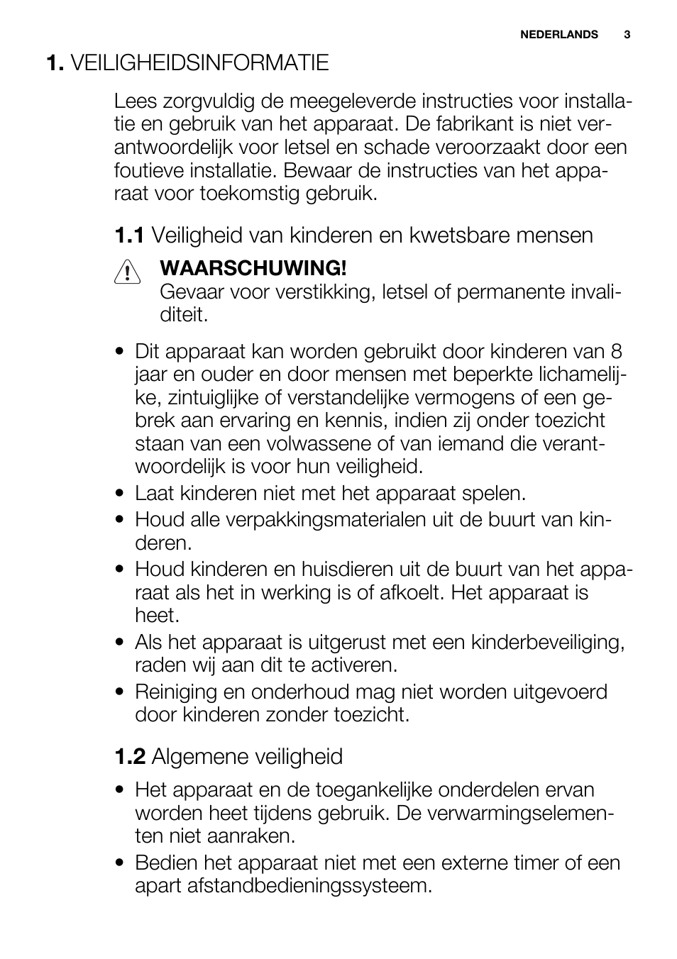 Electrolux EHL7640FOK User Manual | Page 3 / 72