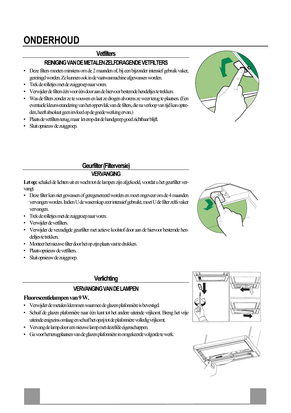 Onderhoud, Nl 2 27 | Electrolux EFP60241X User Manual | Page 27 / 48