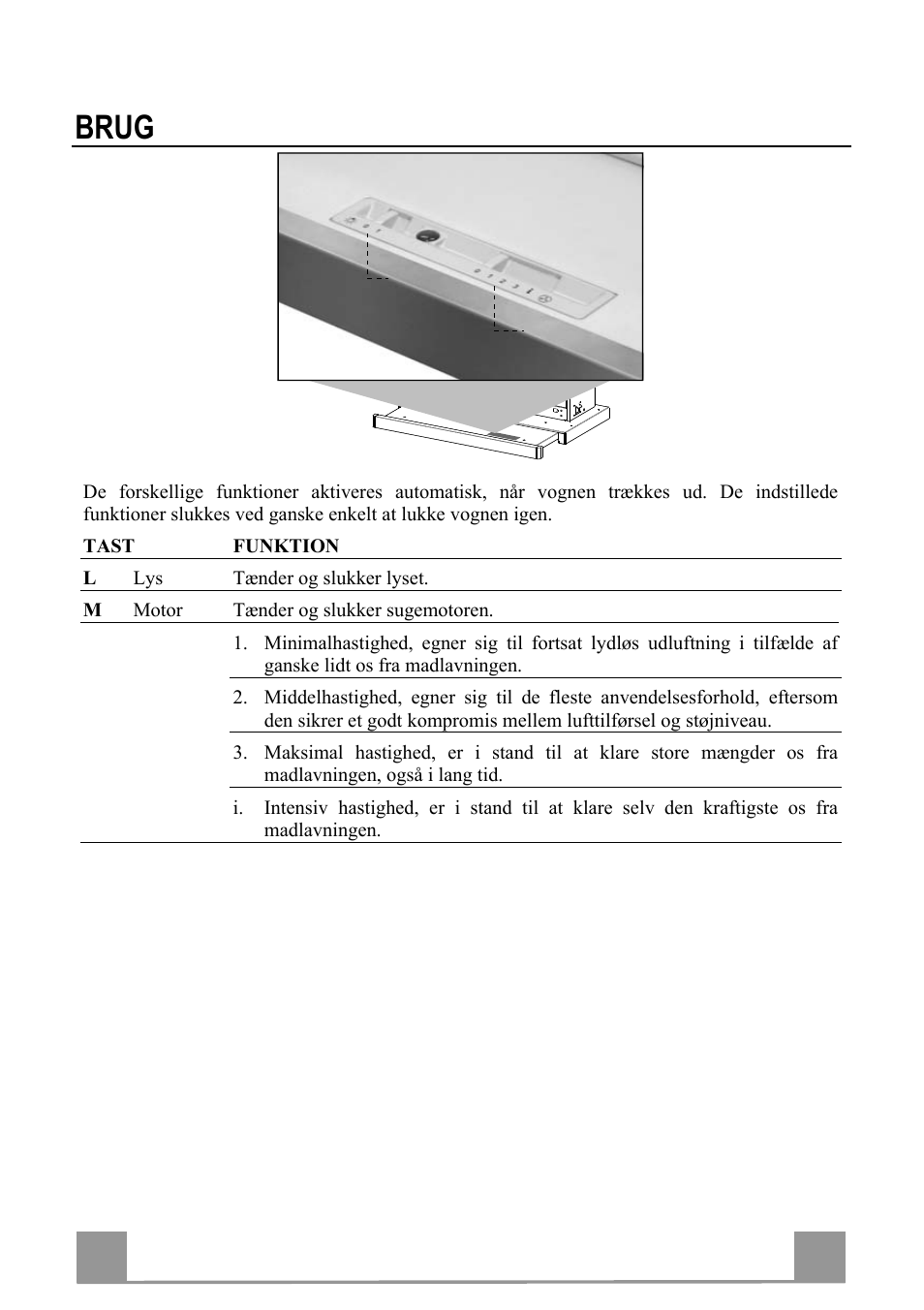 Brug, Dk 4 44 | Electrolux EFP60241X User Manual | Page 44 / 48