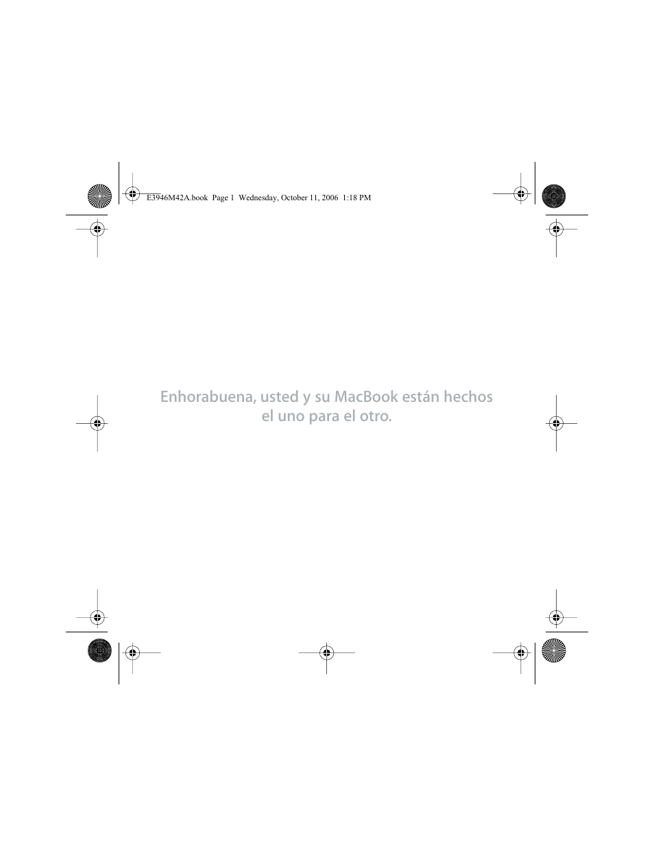 Apple MacBook (13 pulgadas, finales de 2006) User Manual | 76 pages