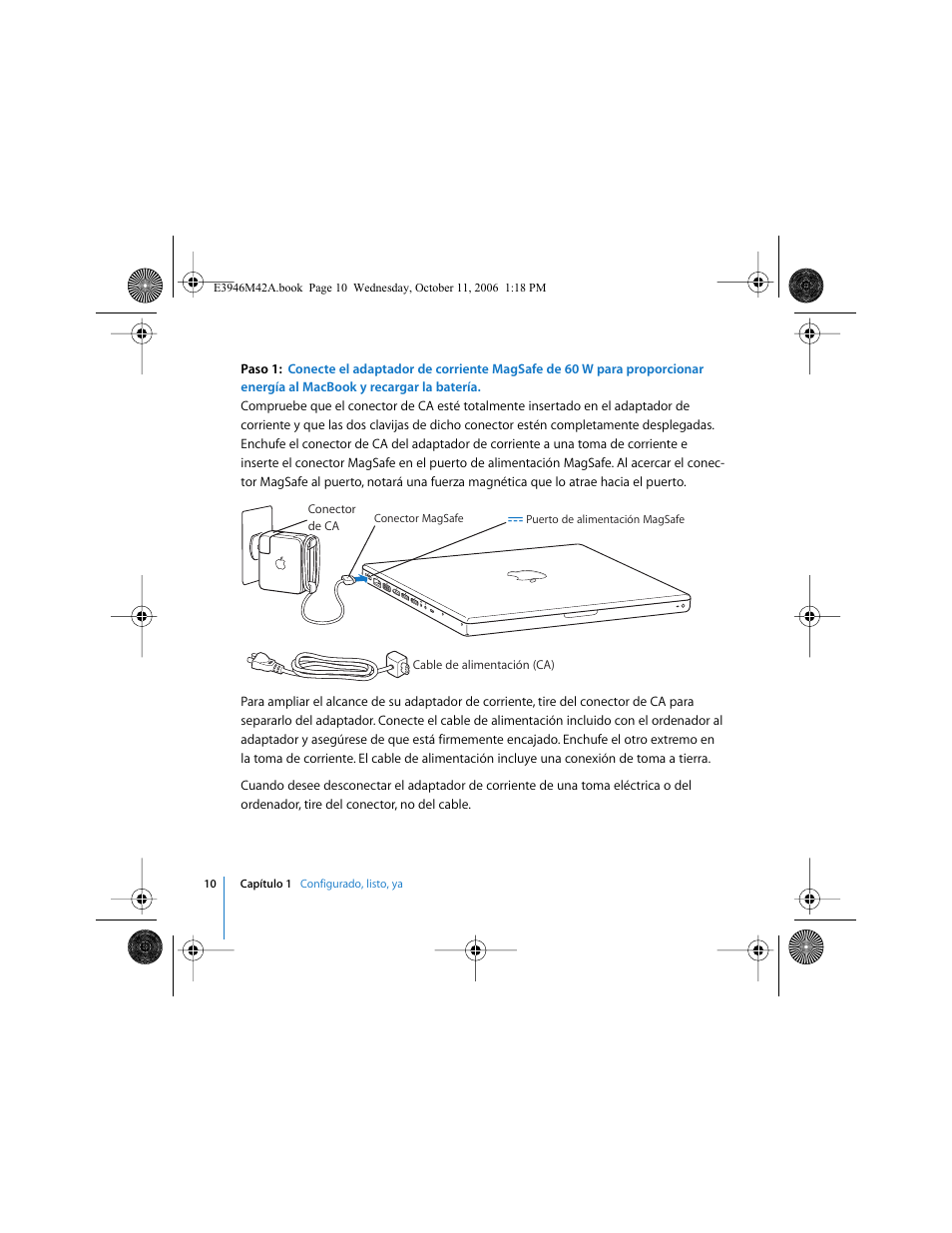 Apple MacBook (13 pulgadas, finales de 2006) User Manual | Page 10 / 76