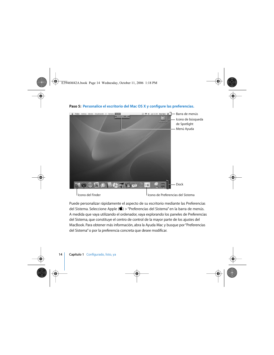 Apple MacBook (13 pulgadas, finales de 2006) User Manual | Page 14 / 76