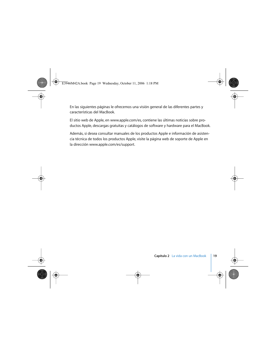 Apple MacBook (13 pulgadas, finales de 2006) User Manual | Page 19 / 76