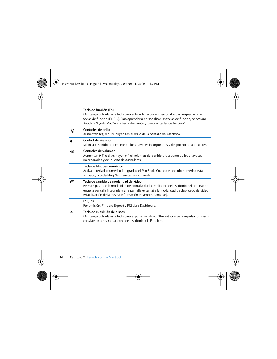 Apple MacBook (13 pulgadas, finales de 2006) User Manual | Page 24 / 76