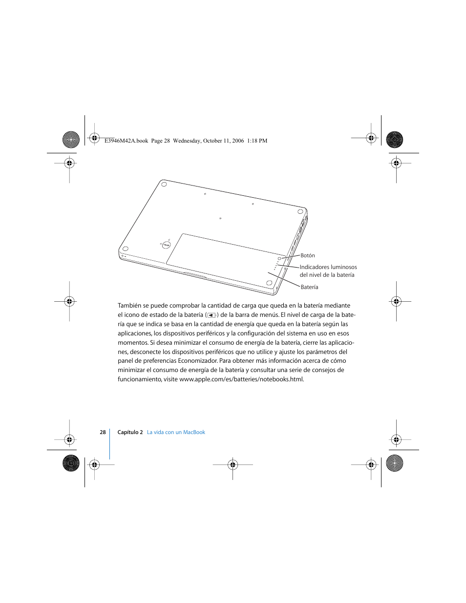 Apple MacBook (13 pulgadas, finales de 2006) User Manual | Page 28 / 76