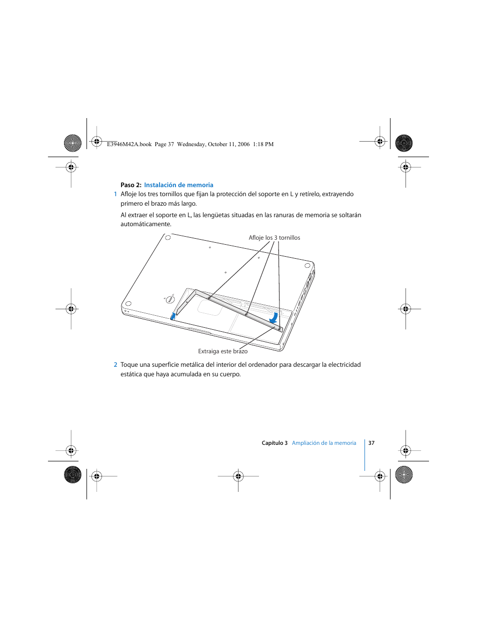 Apple MacBook (13 pulgadas, finales de 2006) User Manual | Page 37 / 76
