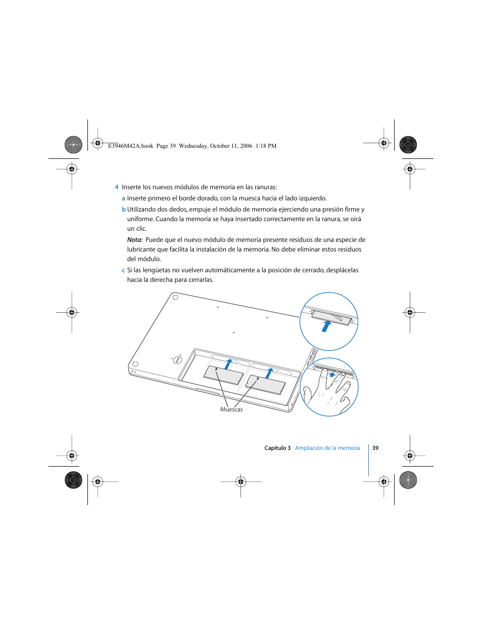 Apple MacBook (13 pulgadas, finales de 2006) User Manual | Page 39 / 76