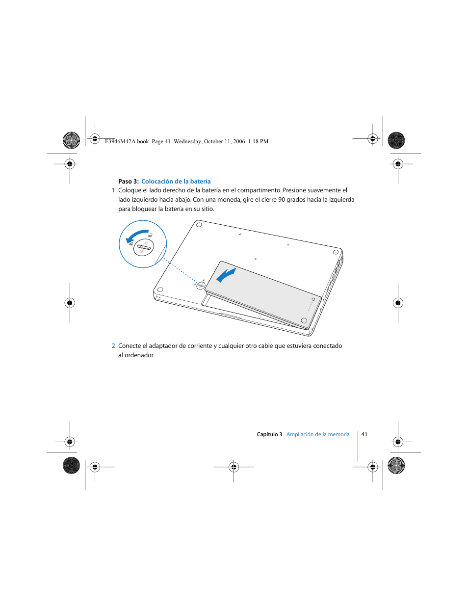 Apple MacBook (13 pulgadas, finales de 2006) User Manual | Page 41 / 76