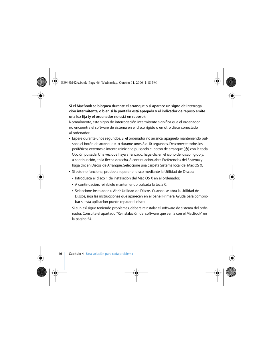 Apple MacBook (13 pulgadas, finales de 2006) User Manual | Page 46 / 76