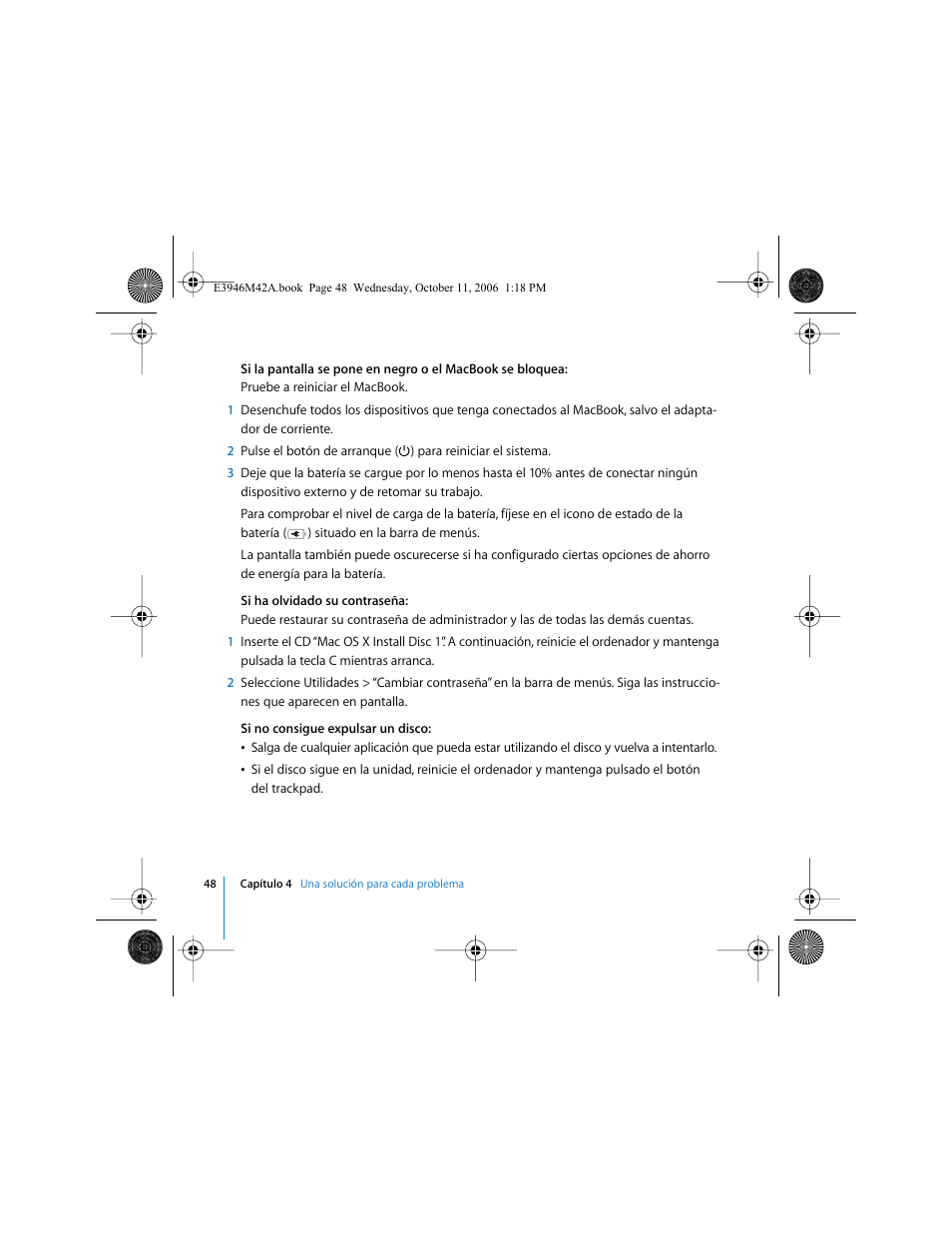 Apple MacBook (13 pulgadas, finales de 2006) User Manual | Page 48 / 76