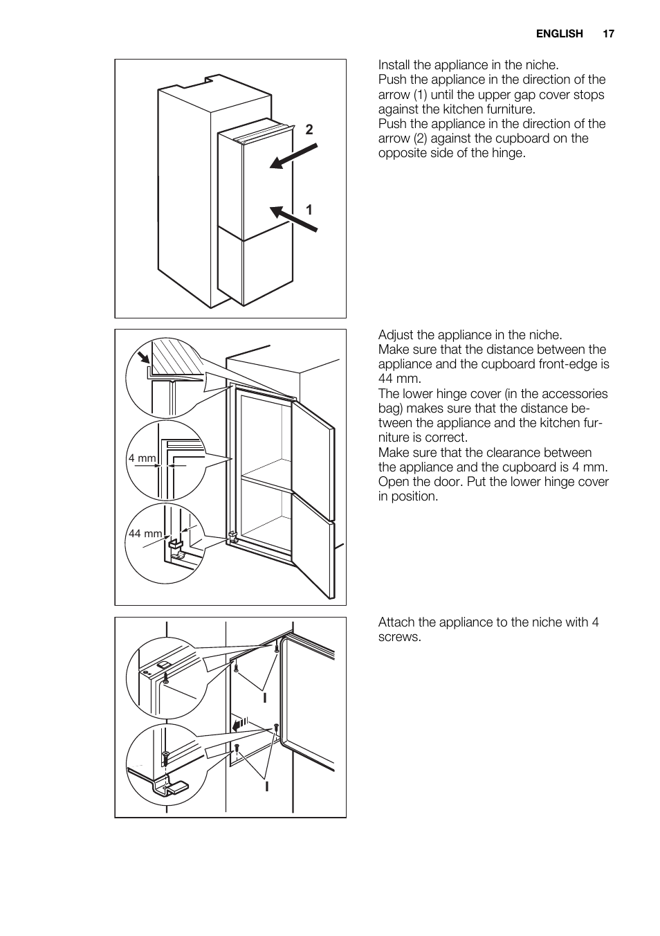 Electrolux ENN2900AOW User Manual | Page 17 / 100