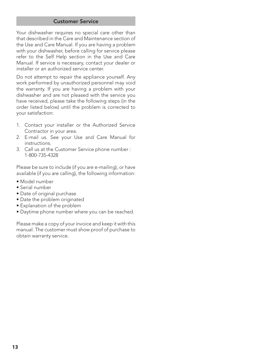Bosch SGE63E15UC User Manual | Page 14 / 39