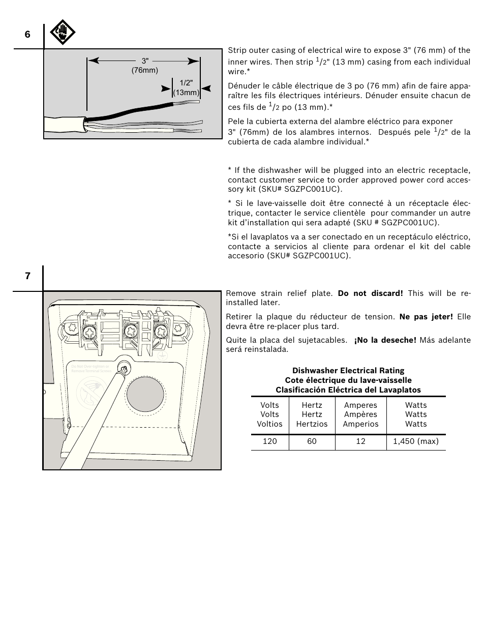 Bosch SHX4AT55UC User Manual | Page 12 / 22