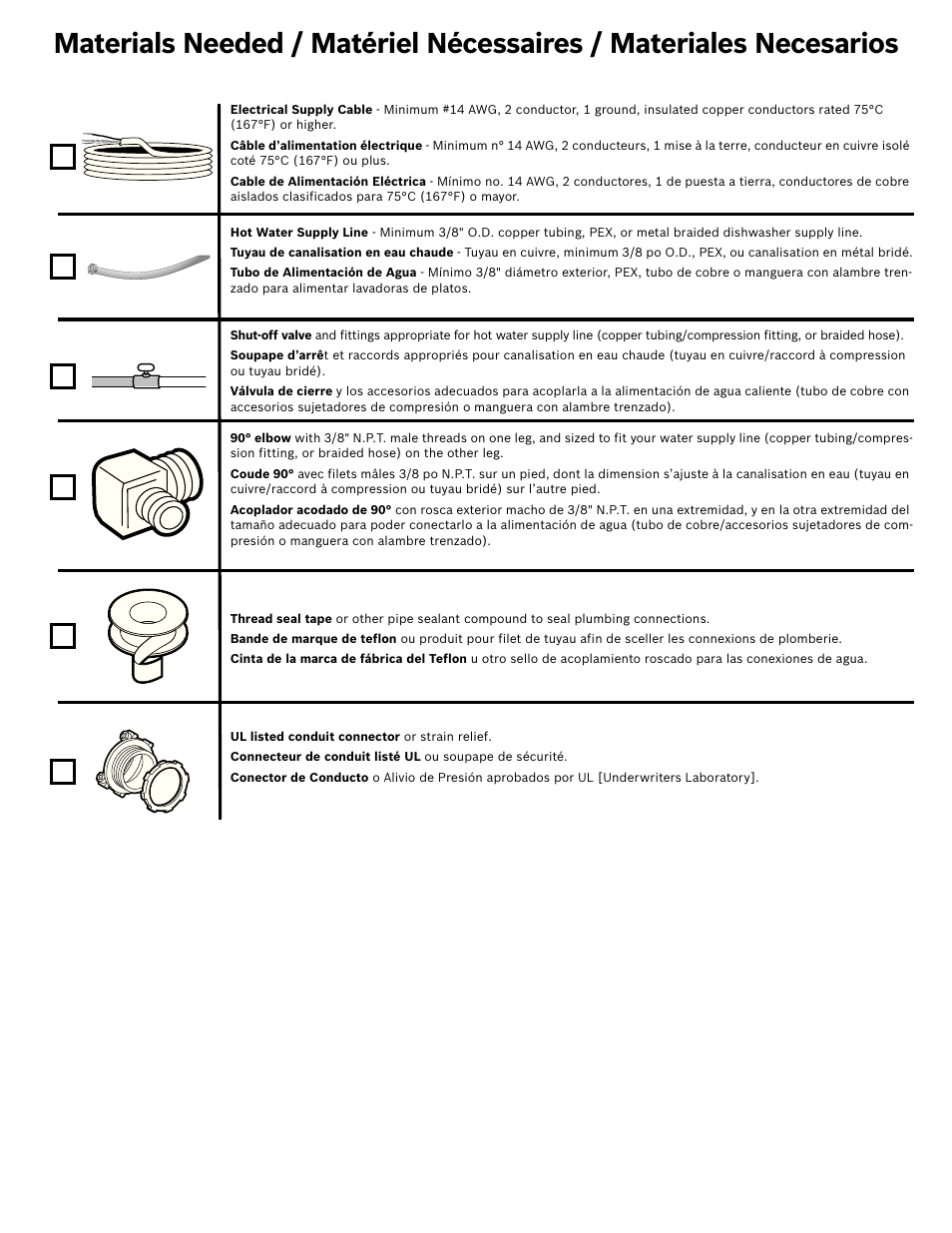 Bosch SHX4AT55UC User Manual | Page 8 / 22