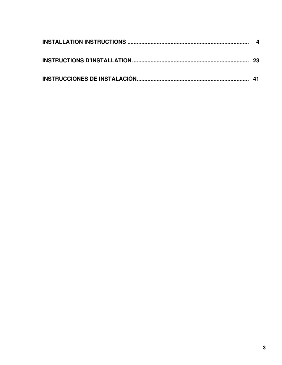 Bosch B30BB830SS User Manual | Page 3 / 61