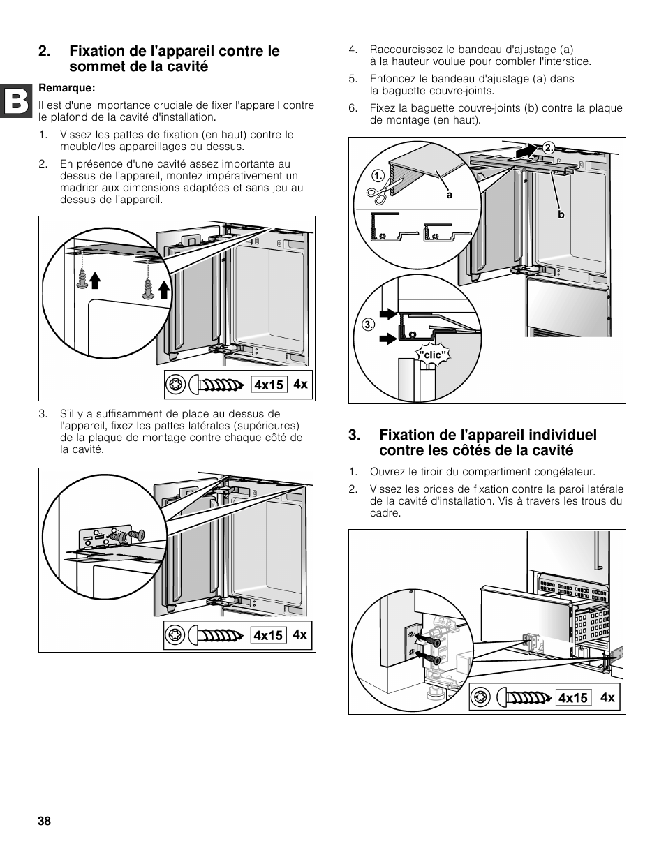 Bosch B30BB830SS User Manual | Page 38 / 61