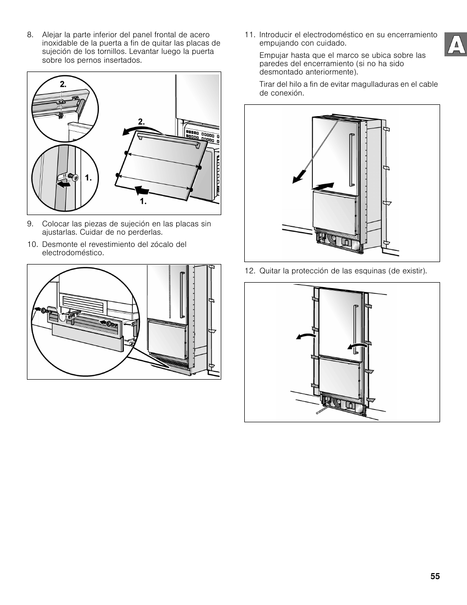 Bosch B30BB830SS User Manual | Page 55 / 61